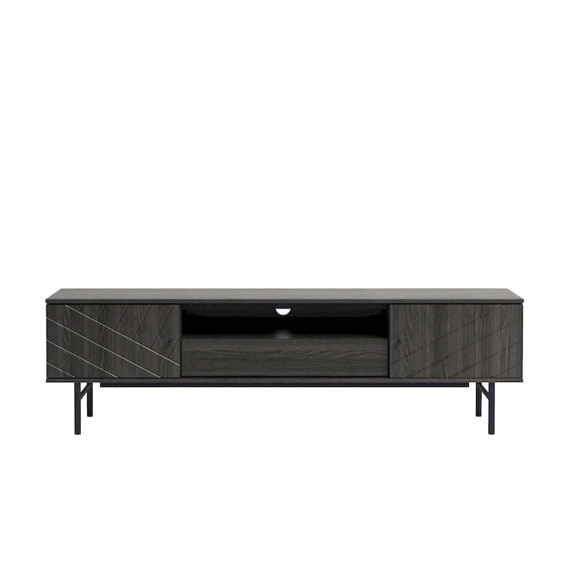 Meuble TV effet chêne Studio London Amara 70,6 pouces