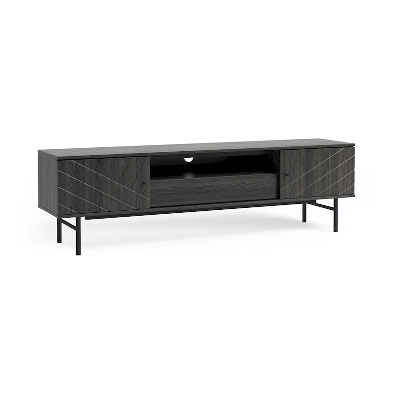 Meuble TV effet chêne Studio London Amara 70,6 pouces