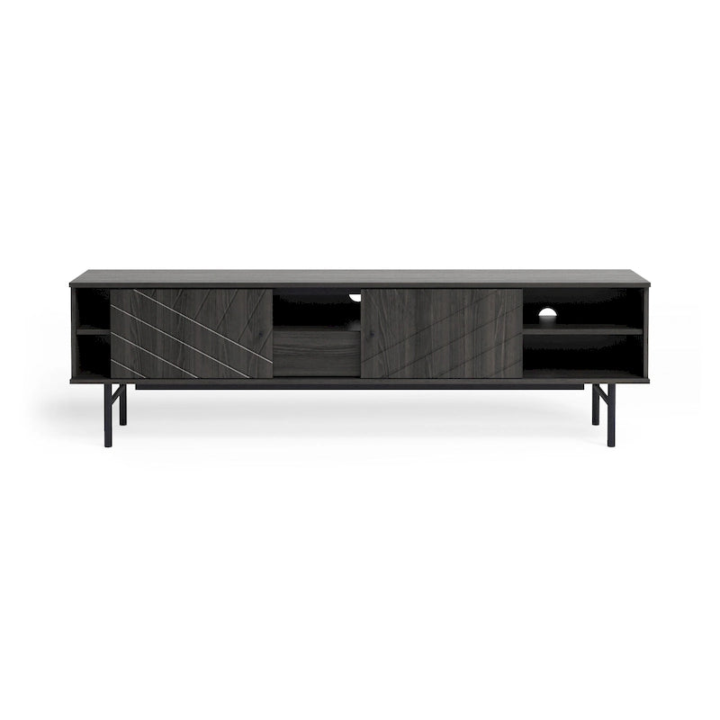 Meuble TV effet chêne Studio London Amara 70,6 pouces
