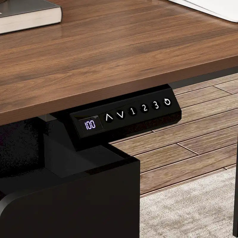 63W Versatile Standing Desk Aesthetic with Height Customization Table