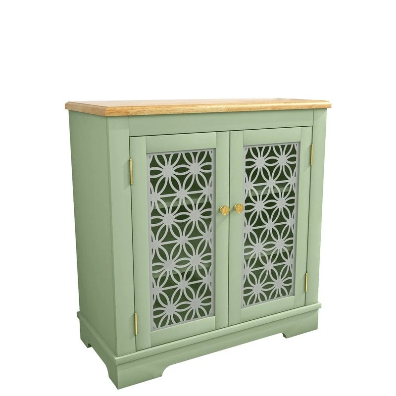 31 in. Rustic Bathroom Bedroom Accent Storage Cabinet