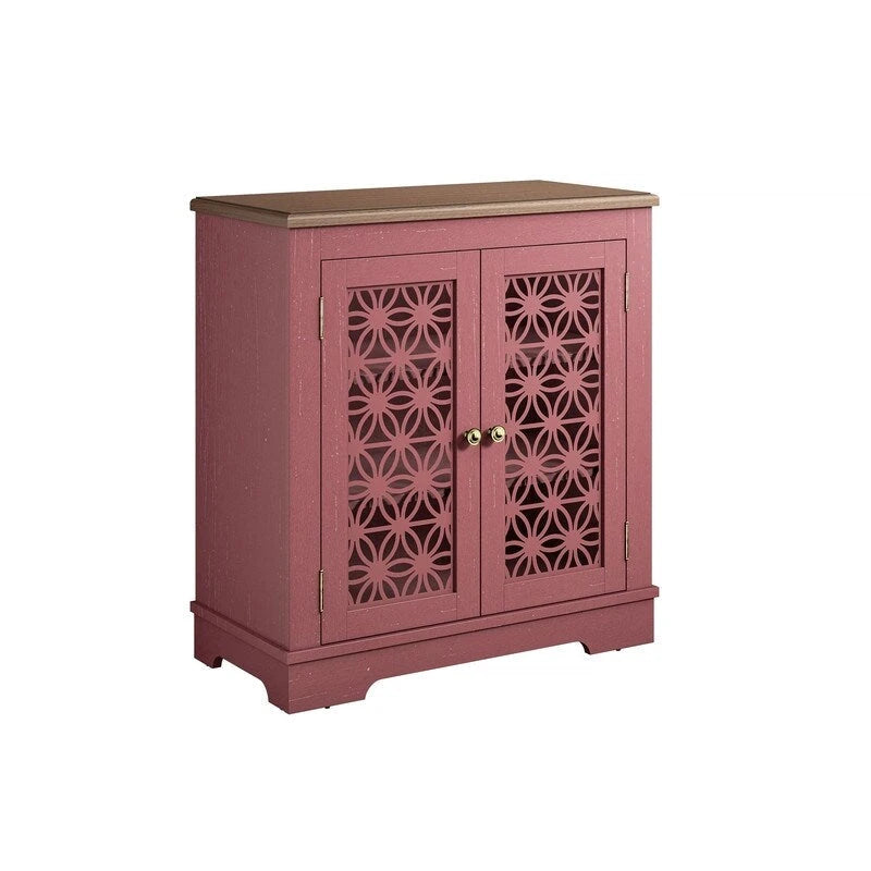 31 in. Rustic Bathroom Bedroom Accent Storage Cabinet