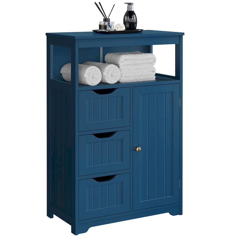 Yaheetech Bathroom Floor Cabinet Bedroom Cabinet Storage Organizer
