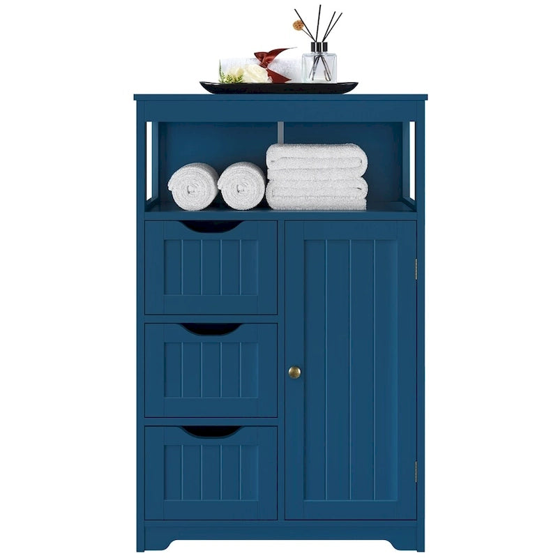 Yaheetech Bathroom Floor Cabinet Bedroom Cabinet Storage Organizer