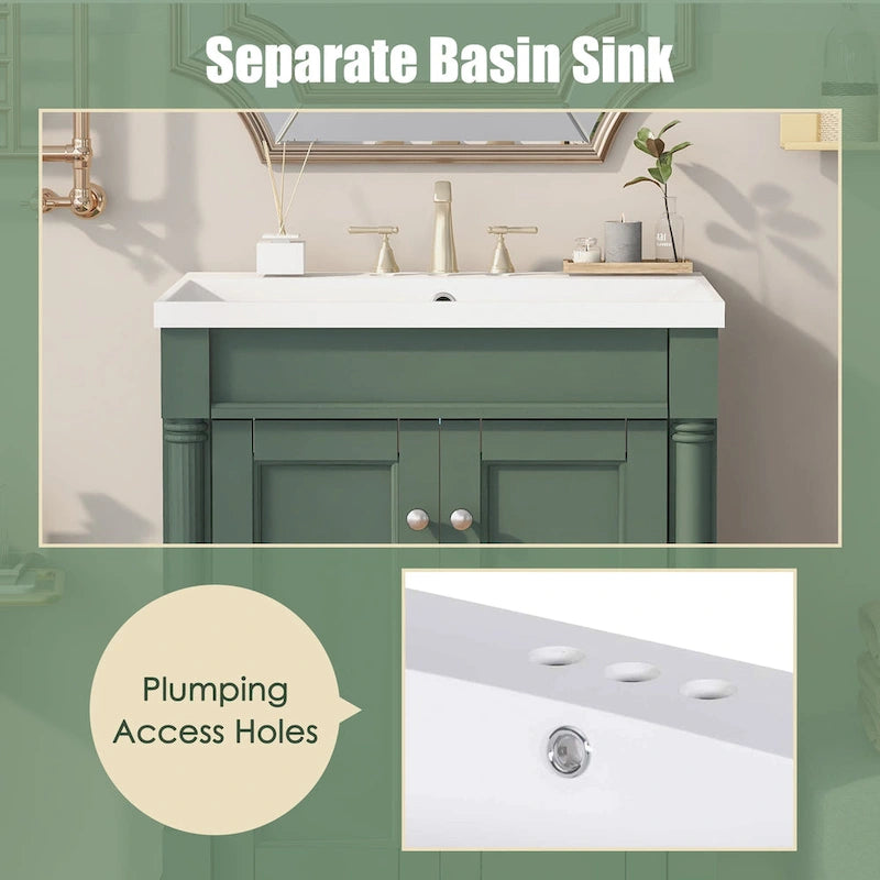 Single Sink Bathroom Vanity