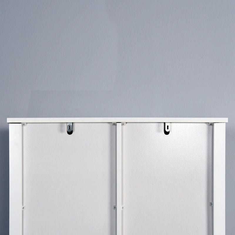 Bathroom Storage Cabinet Over Toilet with Adjustable Shelves Barn Door
