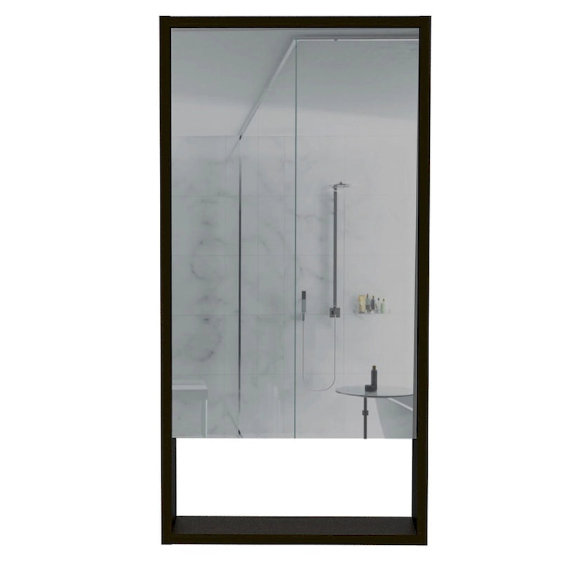 Medicine Cabinet Irvine, One External Shelf, White Finish,High quality and durable
