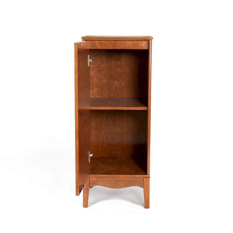Modern Bathroom Floor Cabinet &Linen cabinet with Adjustable Shelves,Antique Brass(14.5 12.6 35.7 )