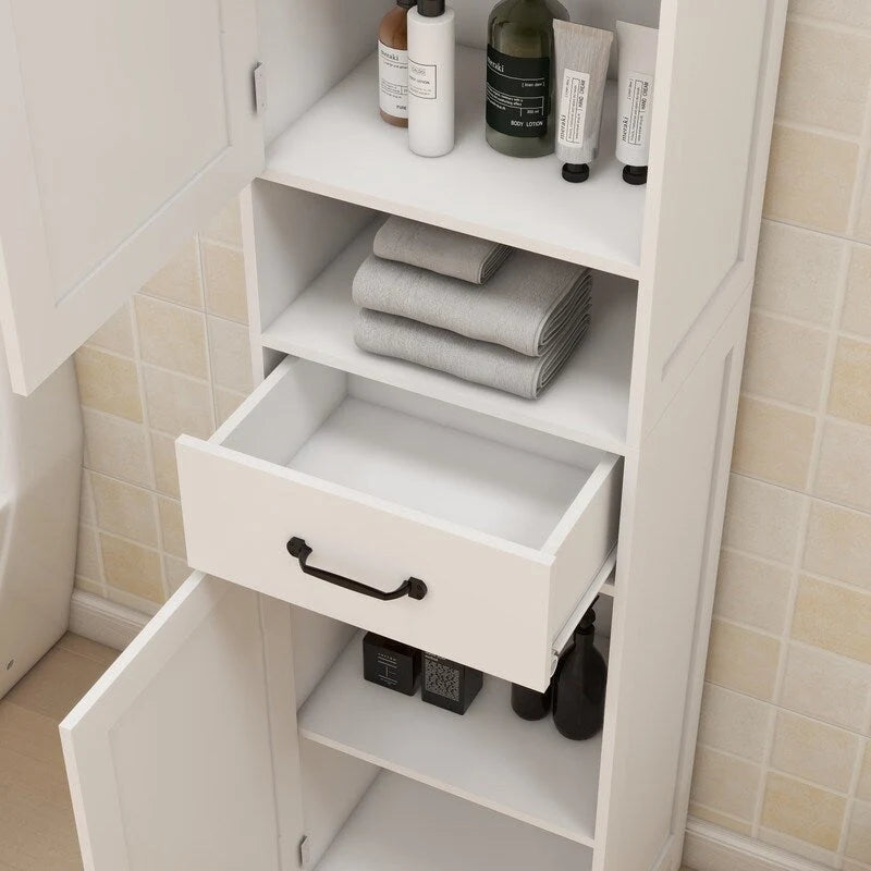 Double Door Narrow Height Floor Standing Cabinet