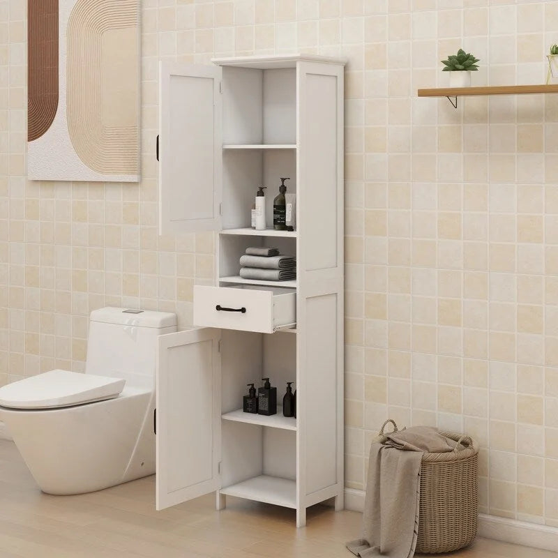 Double Door Narrow Height Floor Standing Cabinet