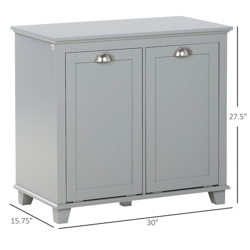 Meuble de tri de linge basculant