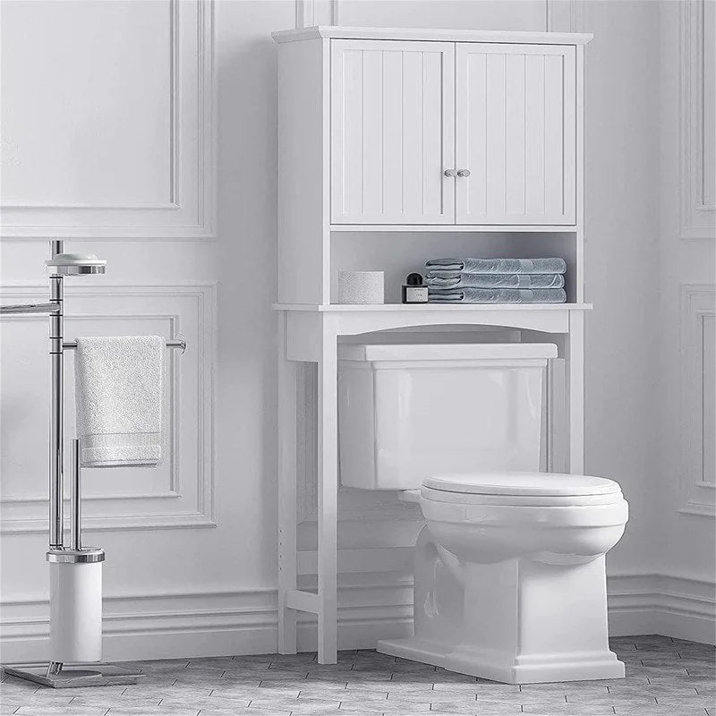 Over The Toilet Storage Cabinet - 9 D x 24 W x 62 H