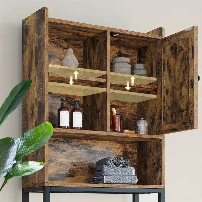 Meuble de rangement WC - 9,5 P x 23,6 L x 73,2 H